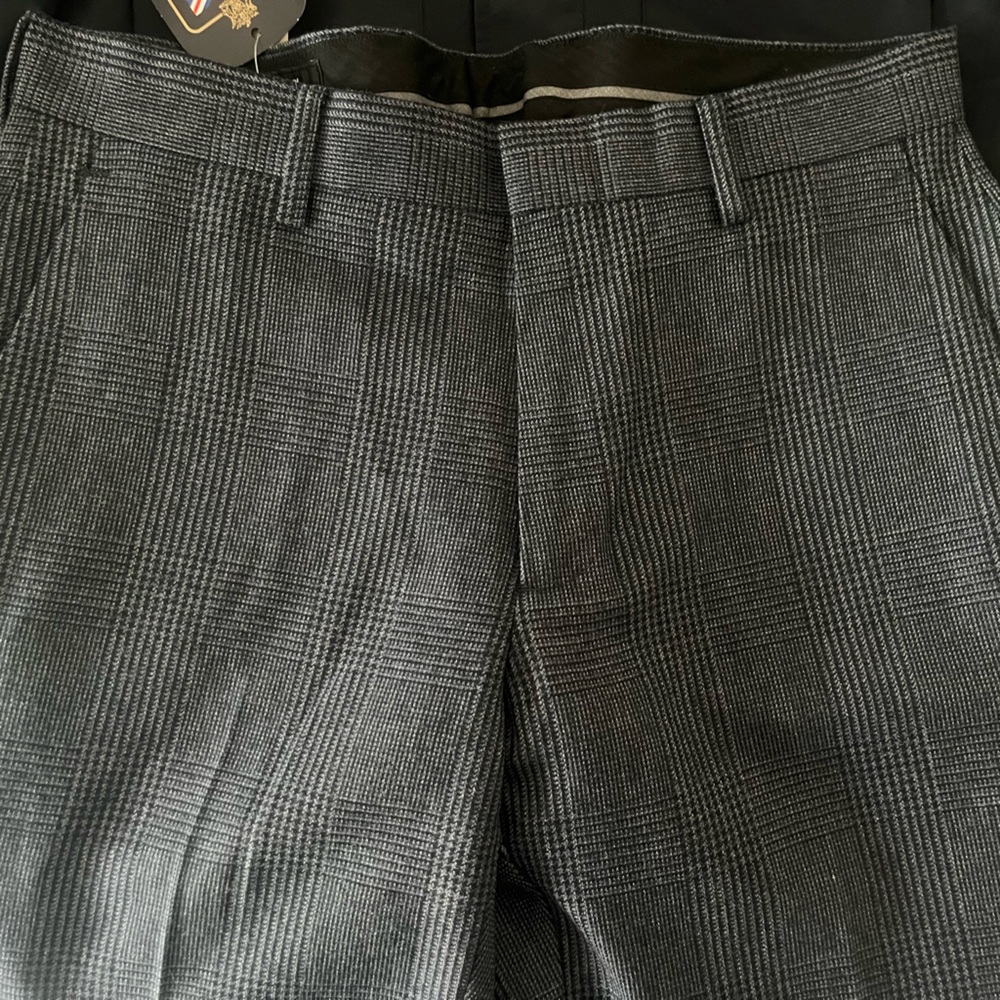 New with tags Jcrew dark grey slim fit prince of whales trousers 29/32